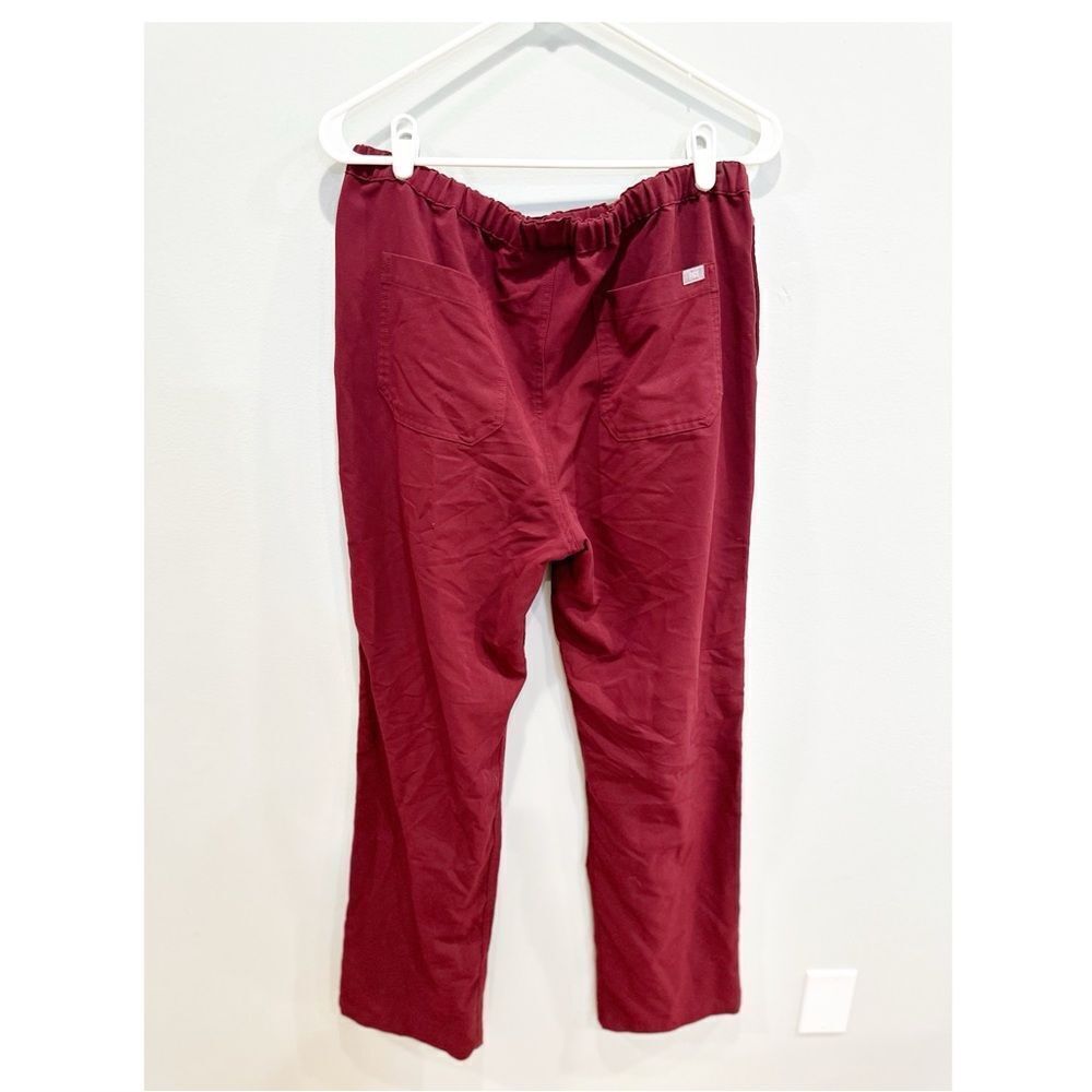 Figs pisco basic scrub pants maroon - Picture 4 of 6